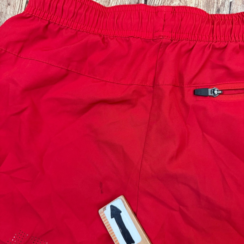 Overtime City Reapers Athletic Shorts Mens Small Red Basketball Graphic - Picture 5 of 11